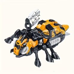 Electric Mechanical Bee Toy with Lights & Music